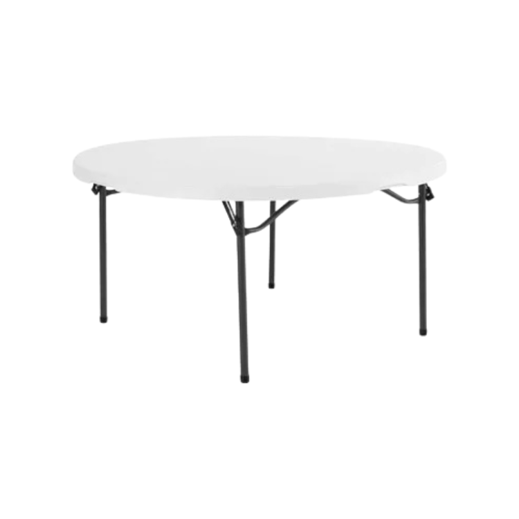 5′ Round Folding Table