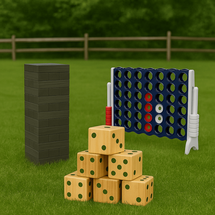Giant yard games for rent